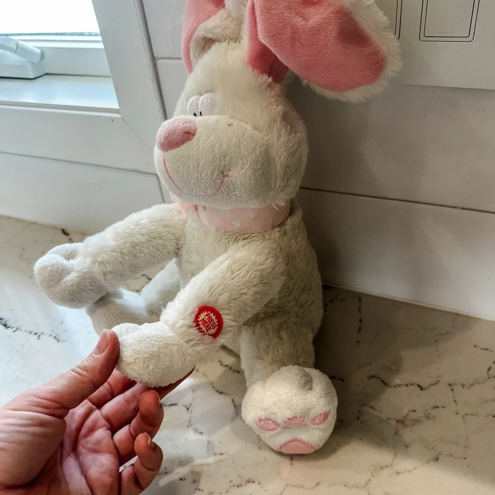 Flappy The Floppy Eared Bunny Rabbit Plush‎ singing 